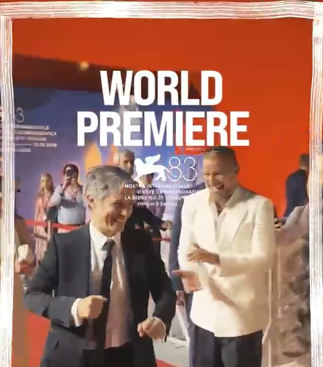 "Hombre al Agua" se presenta en Venecia con Gael y Ricky Martin   Cr&eacute;dito: Festival de Venecia